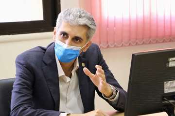 سفر یک روزه رئیس دانشگاه علوم پزشکی استان سمنان به شهرستان دامغان99.05.23 